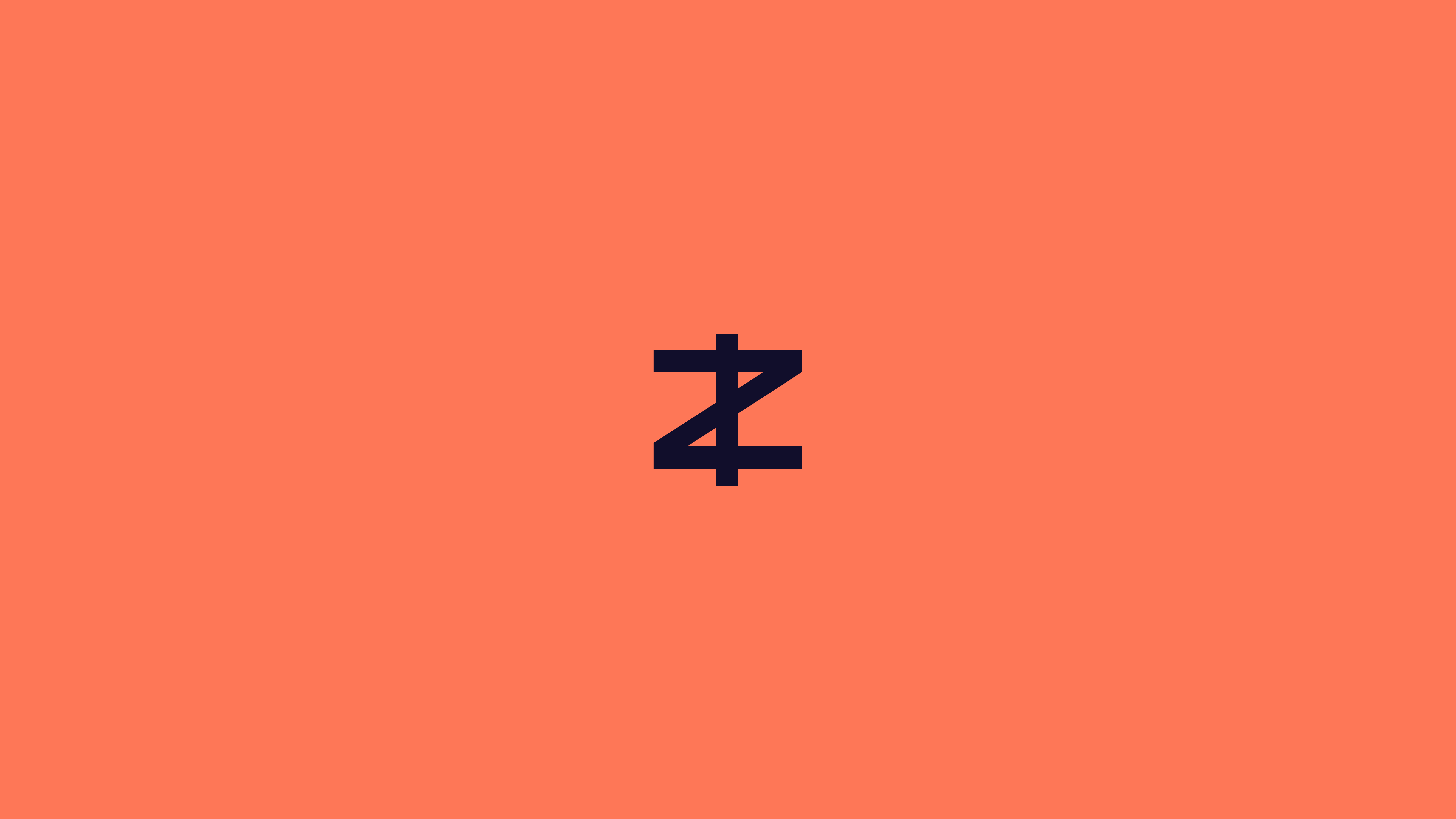 A 'Z' icon with a line through it to make it look like a currency symbol for Zcash