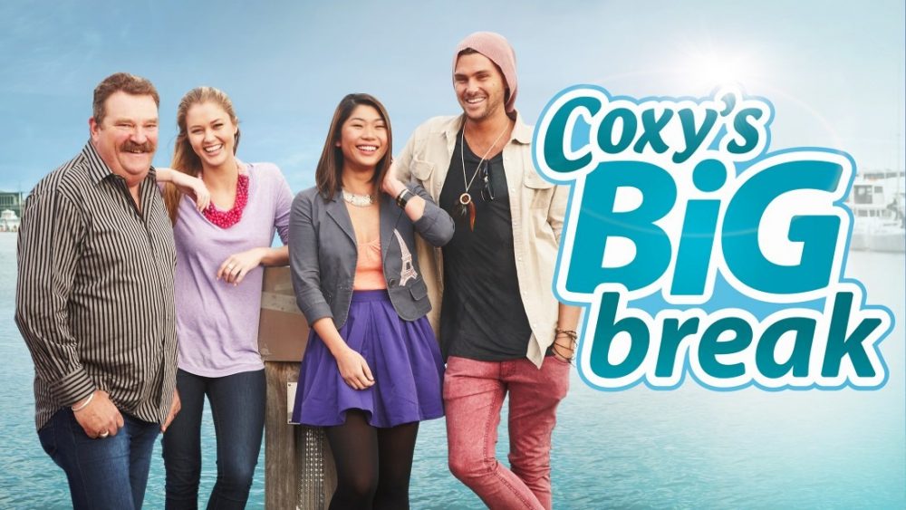 A promotional photo of coxy from the TV show Coxy's Big Break